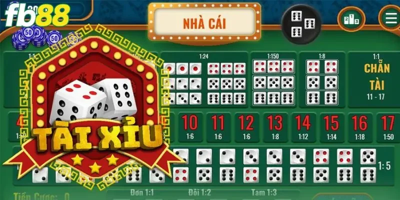 Tài xỉu FB88 mang đến trải nghiệm đa dạng